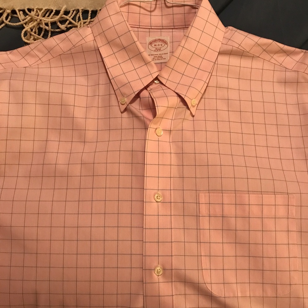 Brooks brothers men's dress shirt